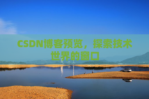 CSDN博客预览，探索技术世界的窗口